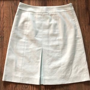 Brooks Brothers Light Blue Green Pique Skirt